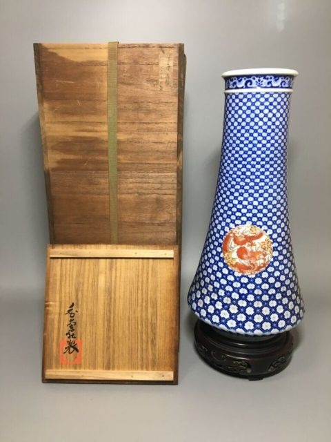 香蘭社オールド 花瓶 買取参考価格 ｜骨董品買取 栄楽堂