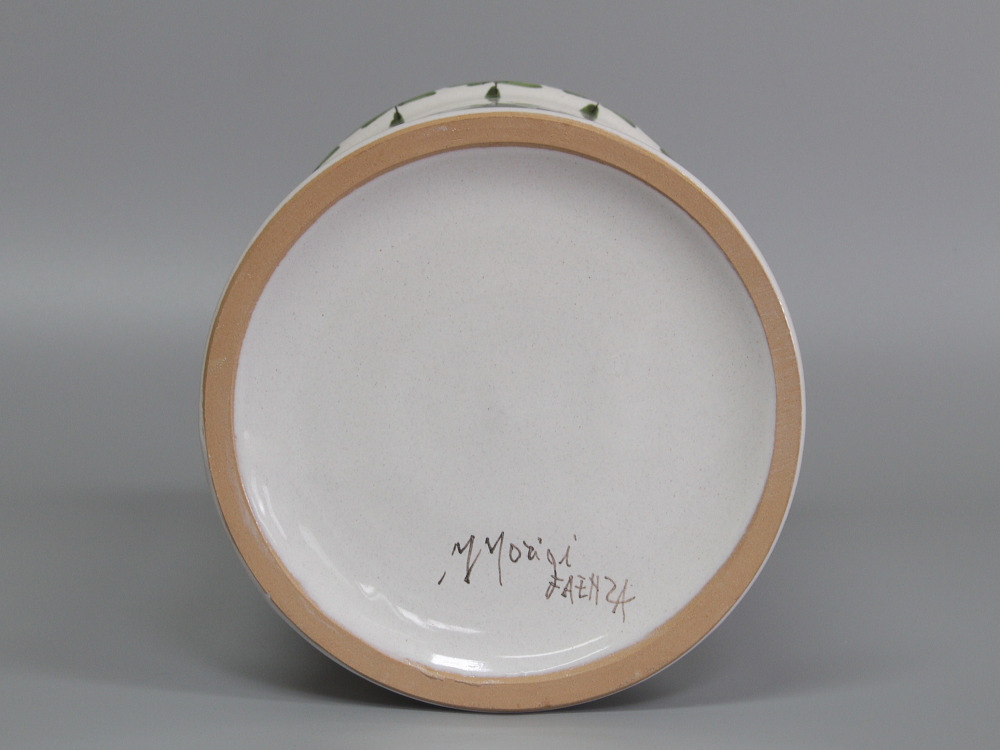 ♦︎【美品❤️水指】 茶道具 イタリア製 陶器 ♦︎ italy-leaf2.jpg