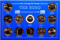 Official 2002 Euro Coin Sets