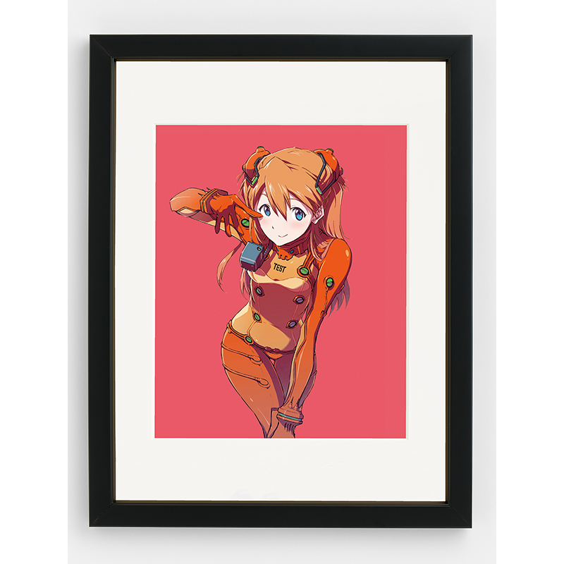 受注生産品】【エヴァンゲリオンイラスト集2007－2017】複製画展 鶴巻