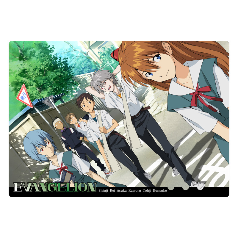 新世紀エヴァンゲリオン 下敷き／渚カヲル＆碇シンジ（ムービック
