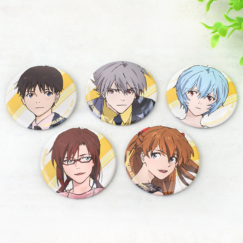 新品未開封 エヴァンゲリオン 缶バッジコレクション アスカ 10個入 2個