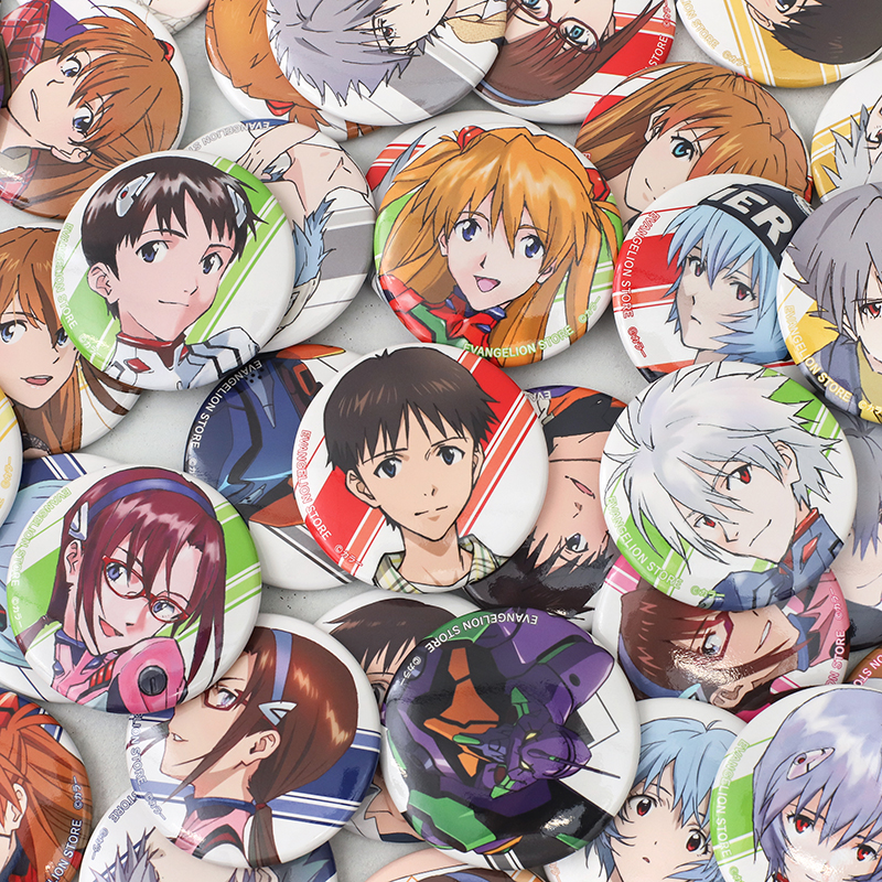 エヴァ アスカ、マリ缶バッジ ルミネ エヴァンゲリオン】アスカ ルミネ