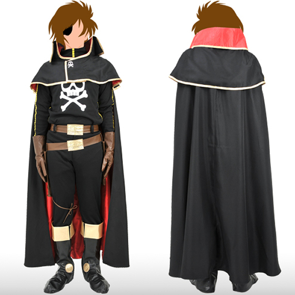 アニメ公式コスチューム 銀河鉄道999 キャプテンハーロック