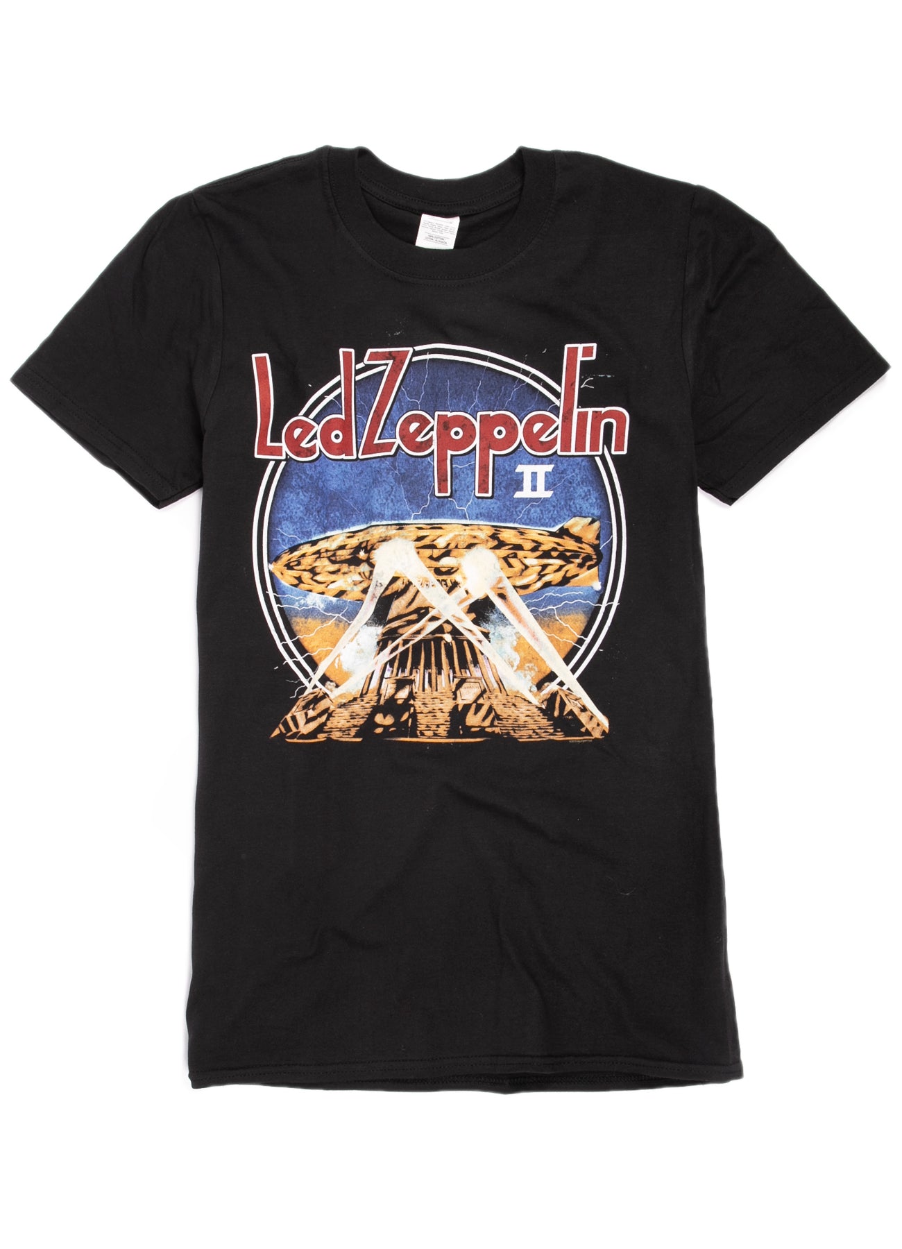 Unisex Led Zeppelin T-Shirt - Led Zeppelin II - Black – Eye Candy
