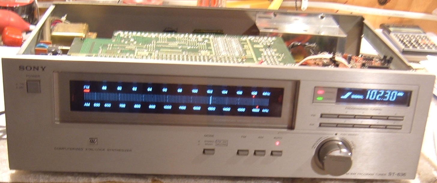 SONY ST-636 FM-AM Program tuner