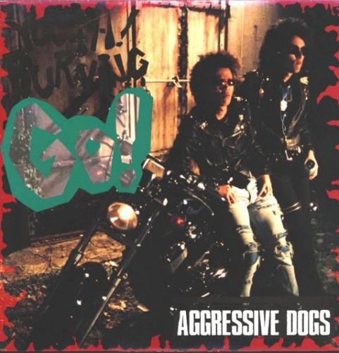 □超デッドストック□Aggressive Dogs_2ndポスター88年非売品