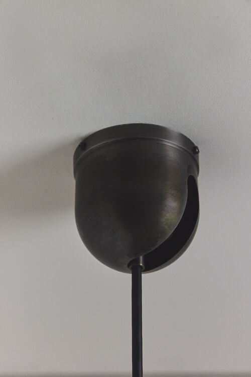 ドームナンシー 吊り卓上照明 アンテルカレール 被せガラス 高さ40cm