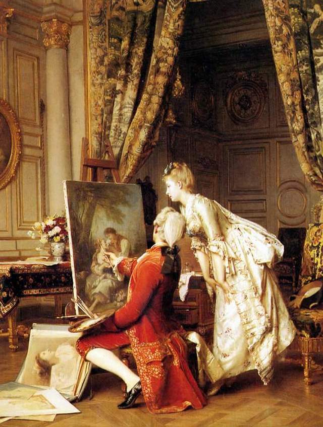 Very Old 19世紀 アンティーク 絵画 油彩 Antique 道化師 Very Old 19