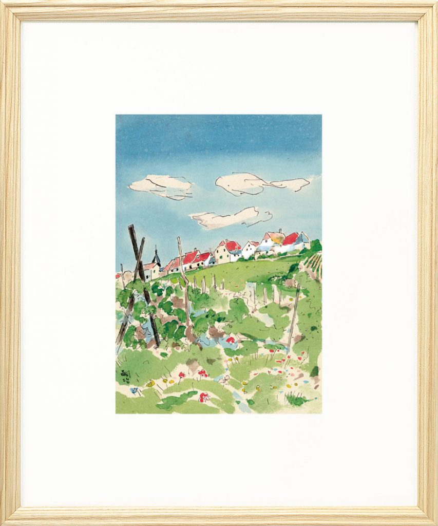 受注制作】婦人之友アートセレクション 高精彩複製画 藤田嗣治