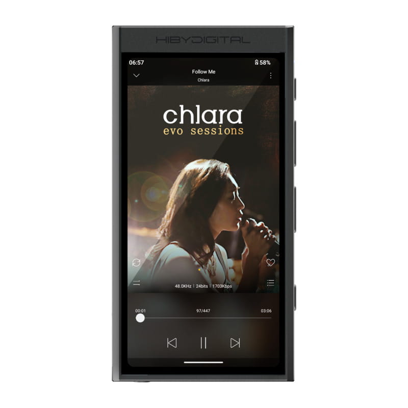 hiby digital m300 ケース/液晶フィルム付き 使用僅少 hiby digital