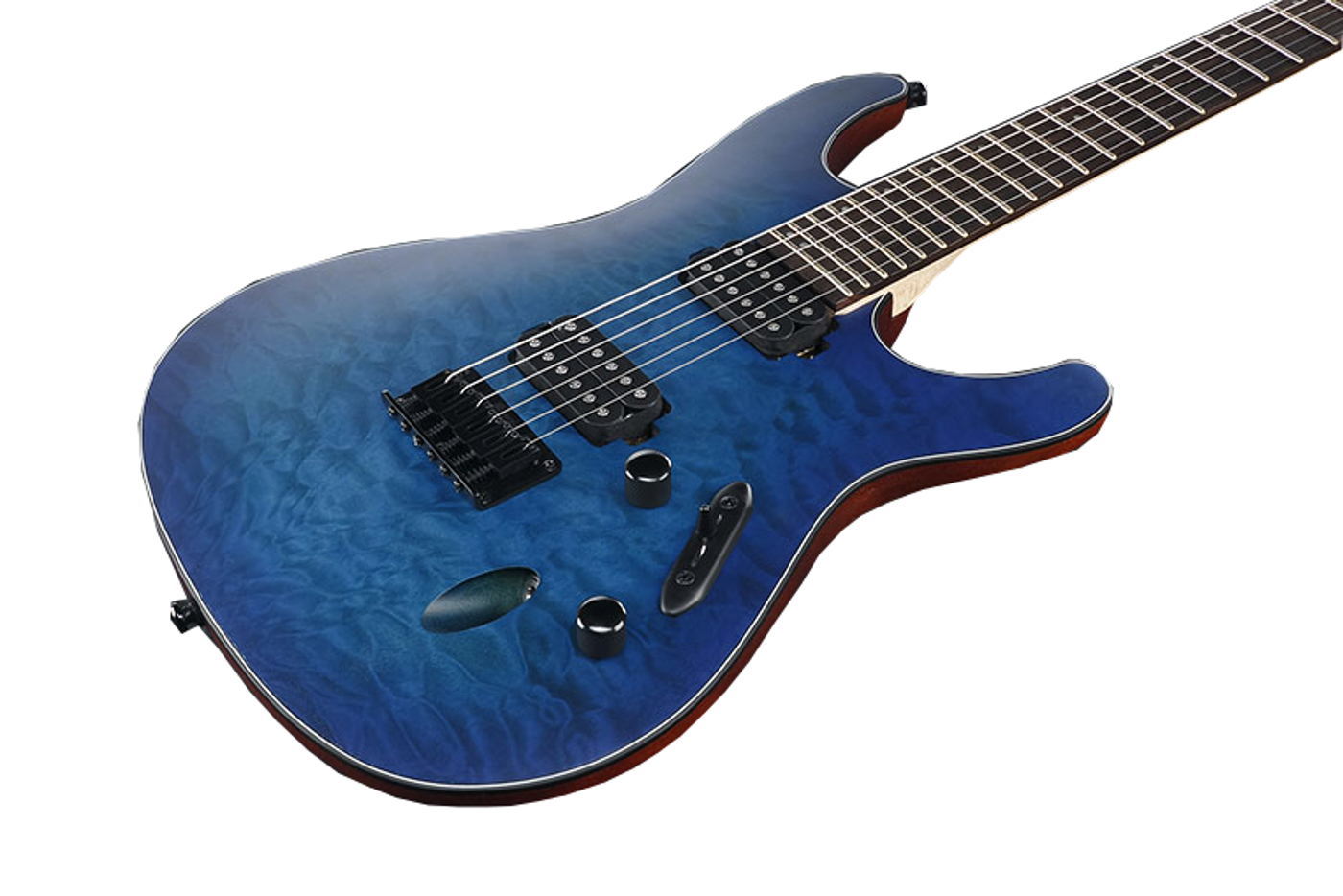 Ibanez S621QM エレキギター キルトメイプル 6弦 ハムバッカー 【公式