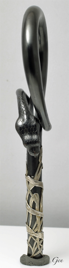 アールヌーボー 傘の柄 アンティーク