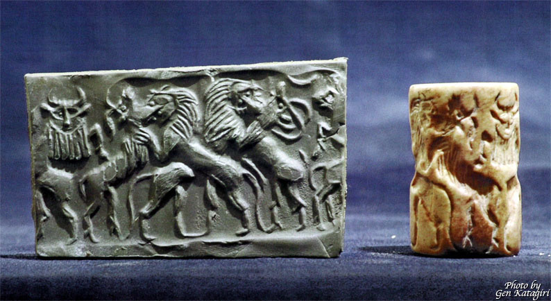 5000年以上前のメソポタミアの印章の図柄が文字の誕生につながった可能