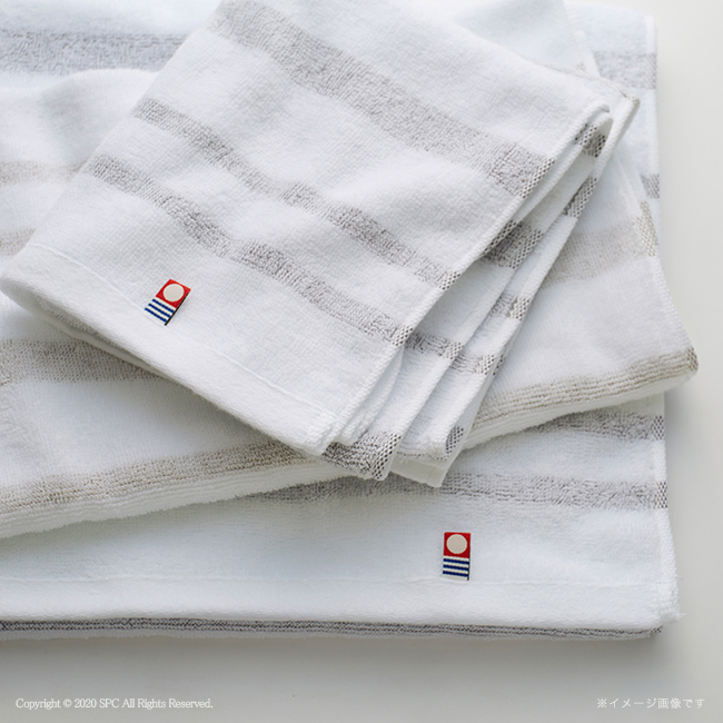 送料無料】 今治Lara Maison バスタオル・フェイスタオルセット No.35