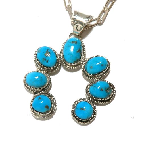 ナジャ NAJA型のインディアンジュエリー ナバホ族、ズニ族