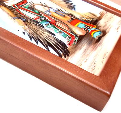 Duane Dishta (Zuni：ズニ)のアクリル画