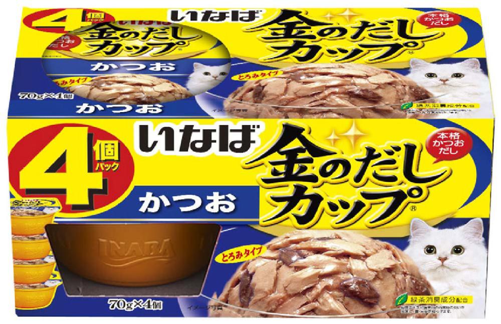 いなば 金だしカップ かつお 4個パック の通販 | ホームセンター