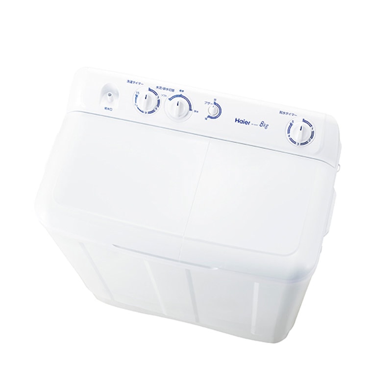ハイアール 二槽式洗濯機 8．0kg JW－W80F（W） の通販