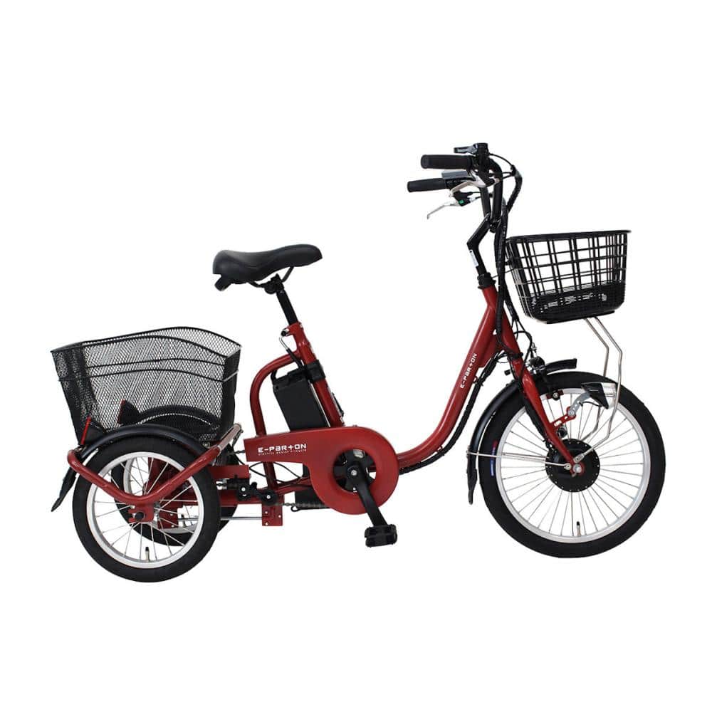 e－parton(イーパートン) 電動アシスト三輪自転車 サファイア