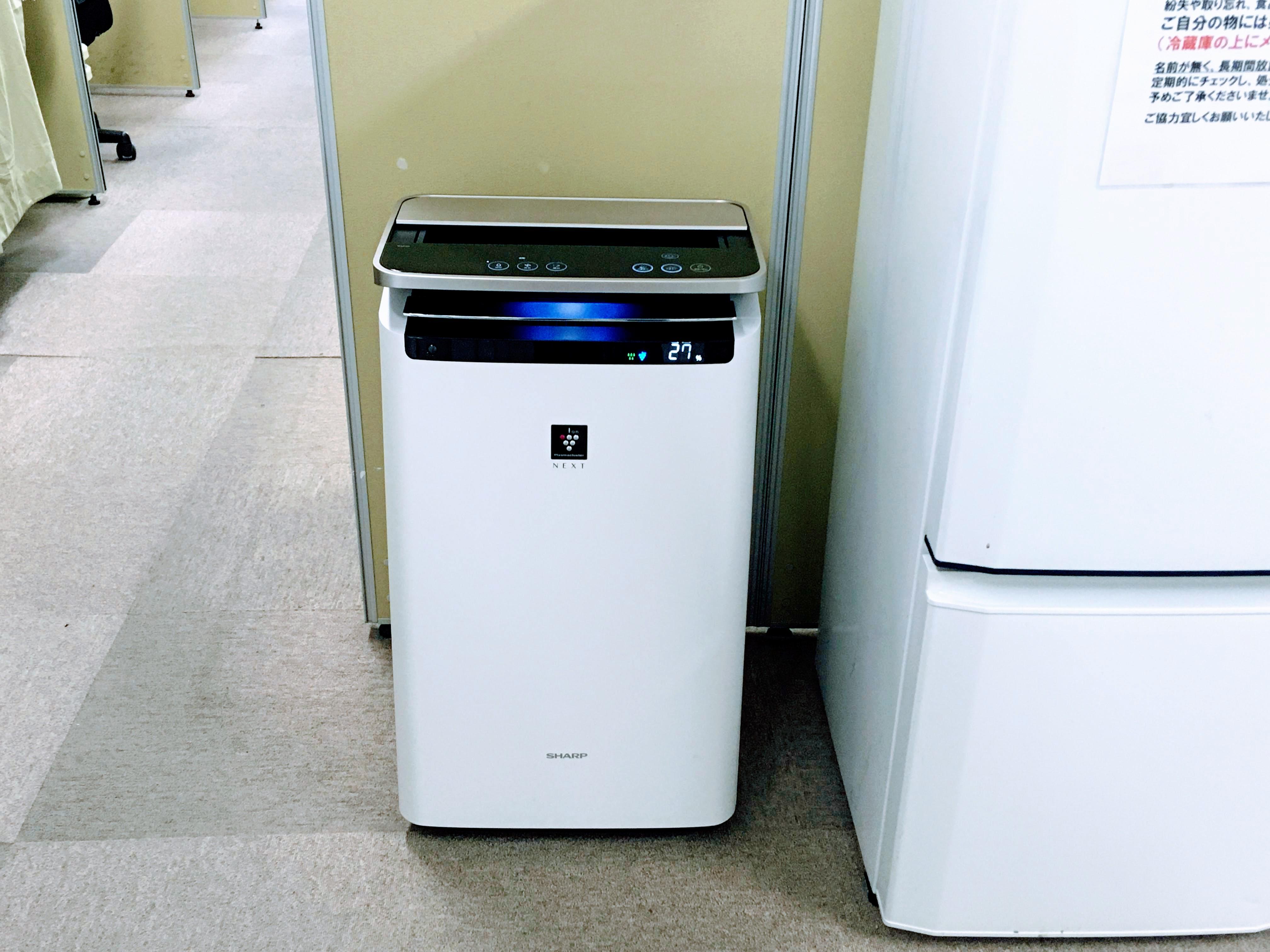 SHARPプラズマクラスター』（加湿空気清浄機）設置致しました（大阪