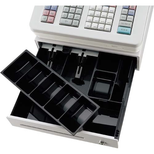 SHARP XE-A270BT レジスター ホワイト レシートロール付き 店舗用品