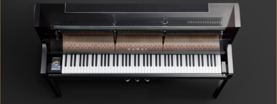 新製品、ビックリ価格で提供！カワイNV6、高級ピアクション搭載