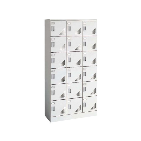 美品オカムラ okamura 黒の収納キャビネット（ロック付き） 3段