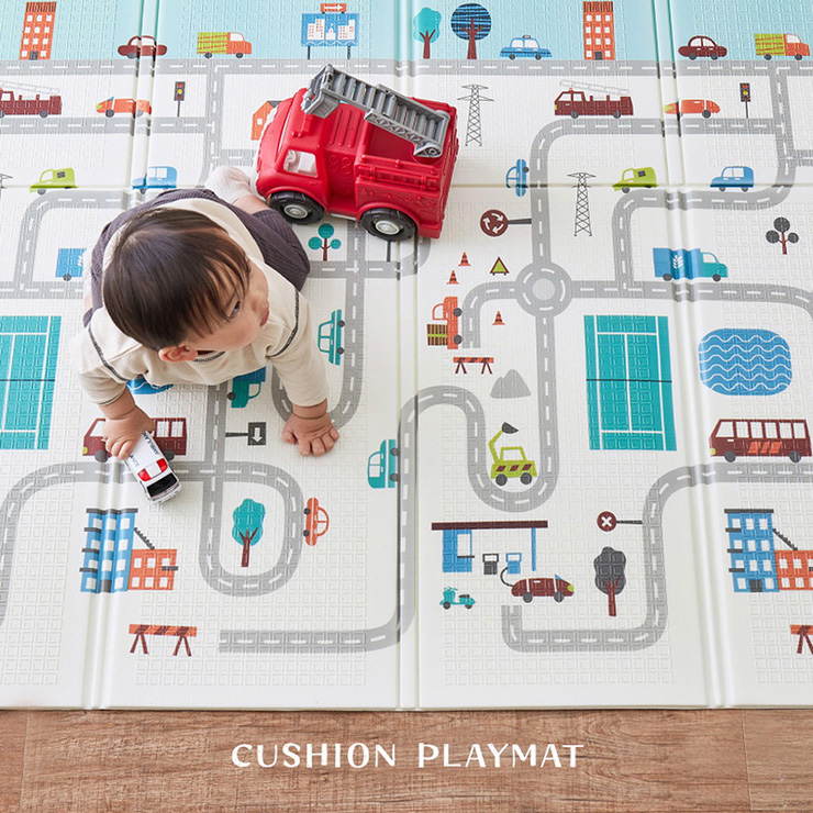 クッションプレイマット エクスシリーズ CT折 約178x196cm 撥水加工