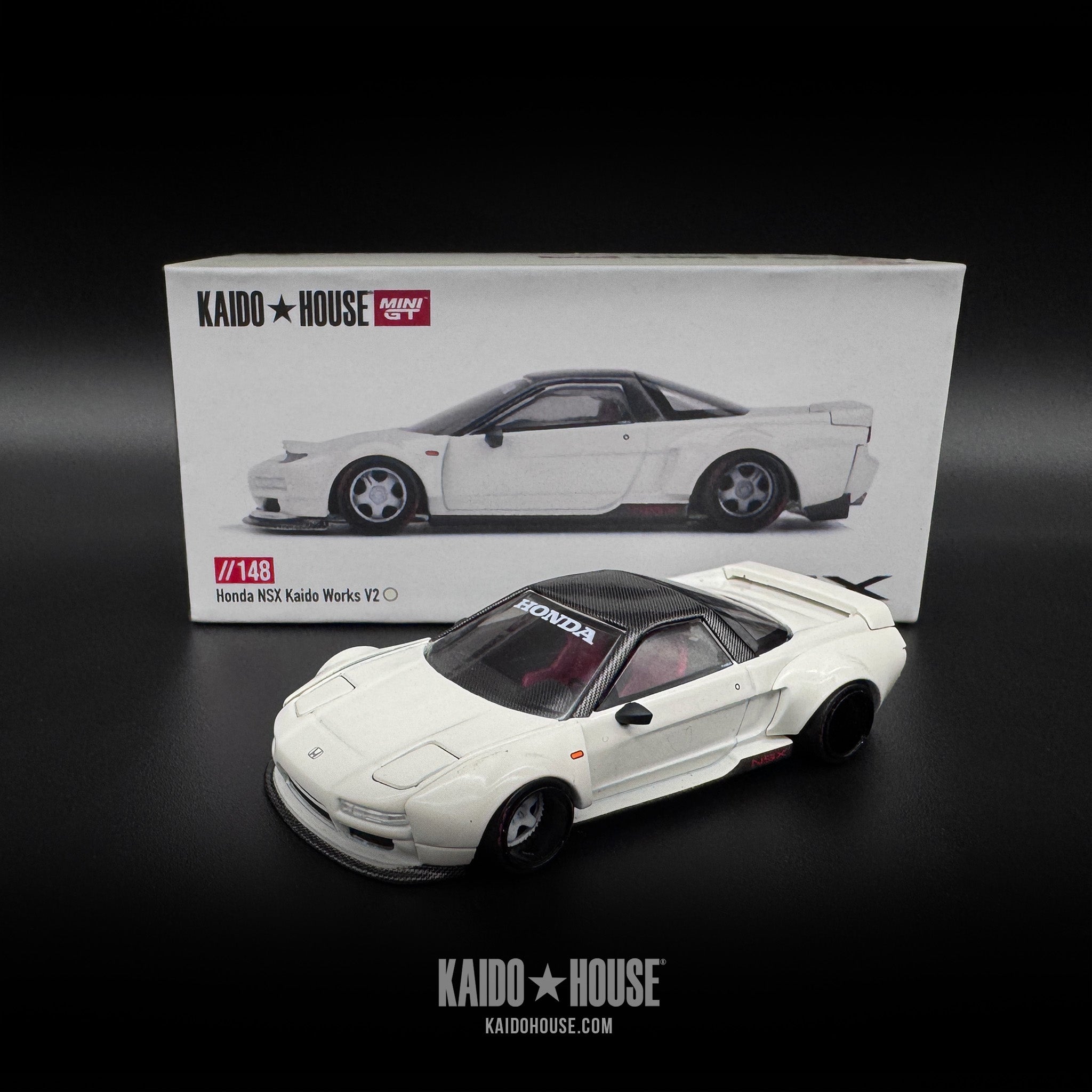 Kaido House LTDEDN NSX Crome ミニカーアゴーゴー Kaido House Honda