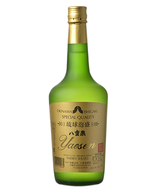 琉球泡盛 八重泉 樽貯蔵(グリーンボトル) 43度 720ml