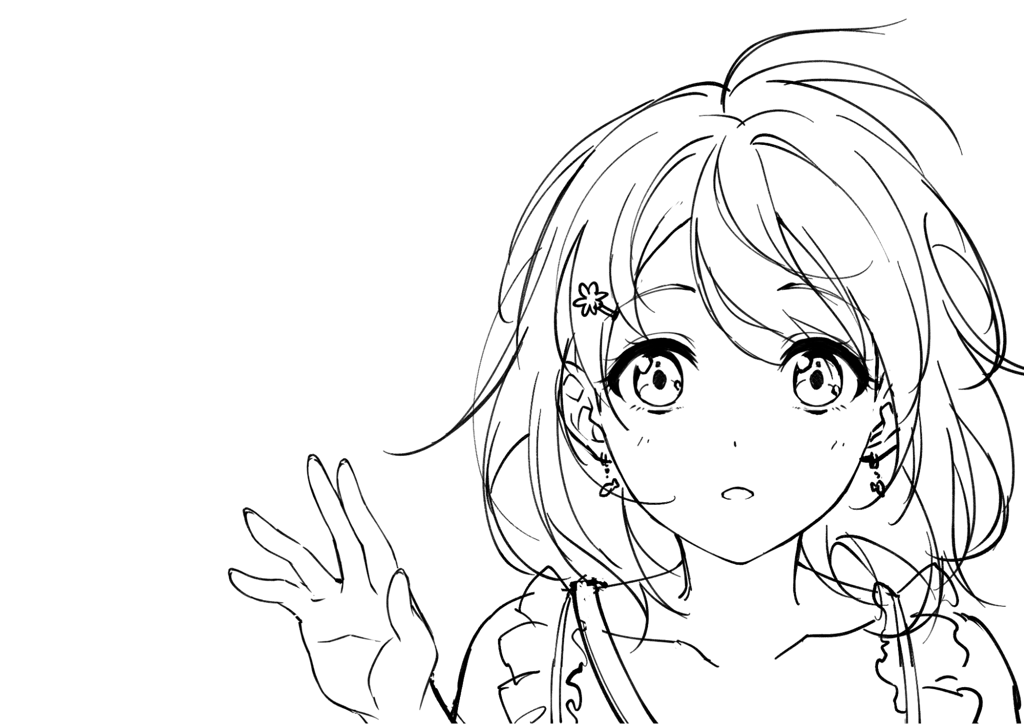 2Dイラストレーターが初めて3Dを活用したイラスト制作に挑戦してみた②