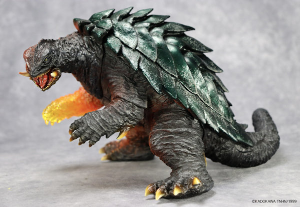 エクスプラス/ガメラ 1999 ダメージver/バニシングフィスト ソフビ