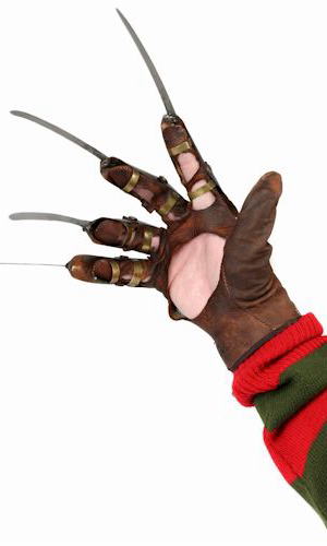 未使用美品】エルム街の悪夢 惨劇の館フレディグローブ プロップ