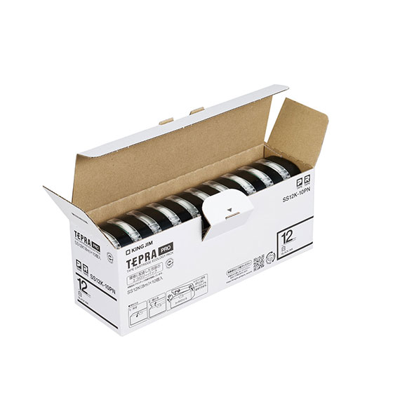 PROテープエコパック(10個入り) SS12K-10PN | PROテープカートリッジ