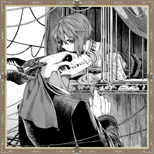 魔法使いの嫁 まほよめ 原画展 ステンドグラス風しおり しおり チセ