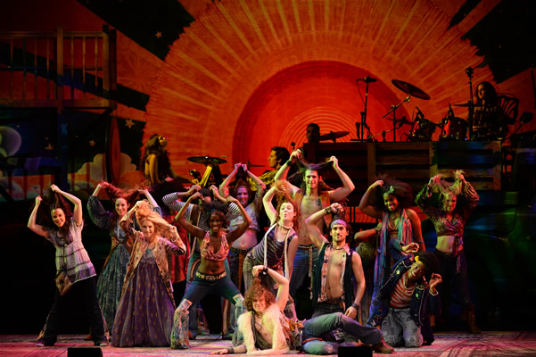 ブロードウェイ・ミュージカル『ヘアー (Hair)』 ポスター 骨董品