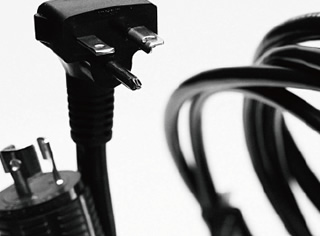 elektron Analog Heat +FX 純正カバー L型電源ケーブル elektron