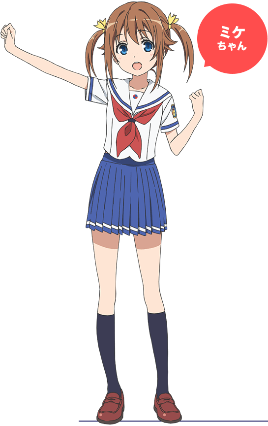 岬 明乃 ｜ CHARACTER | 「劇場版 ハイスクール・フリート」公式サイト