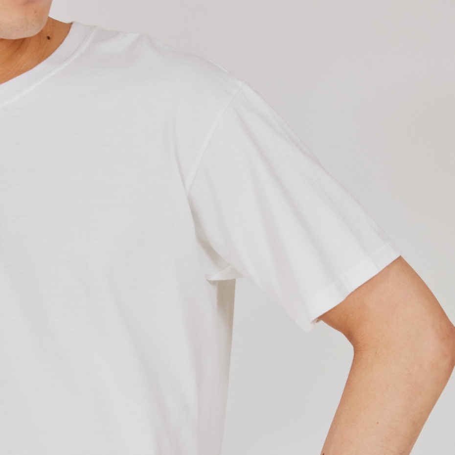 3枚組】RS クルーネックTシャツ ホワイト | ヘインズの公式通販サイト