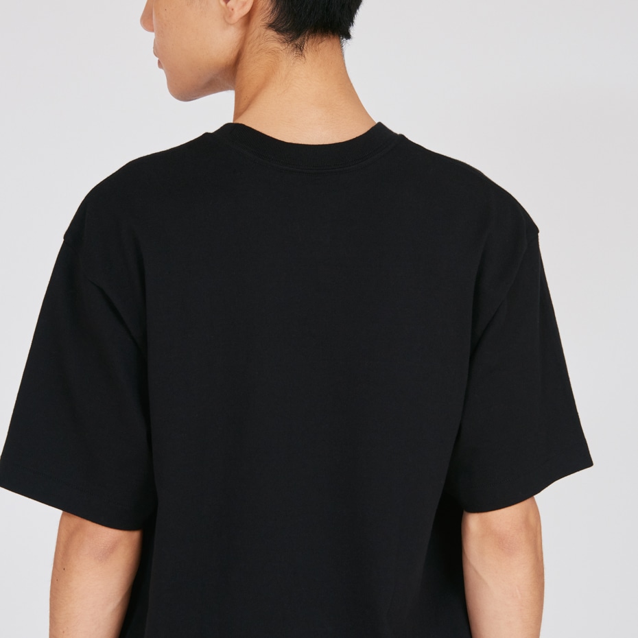 2枚組 Hanes T-SHIRTS KURO クルーネックTシャツ(HM1-B701) ブラック