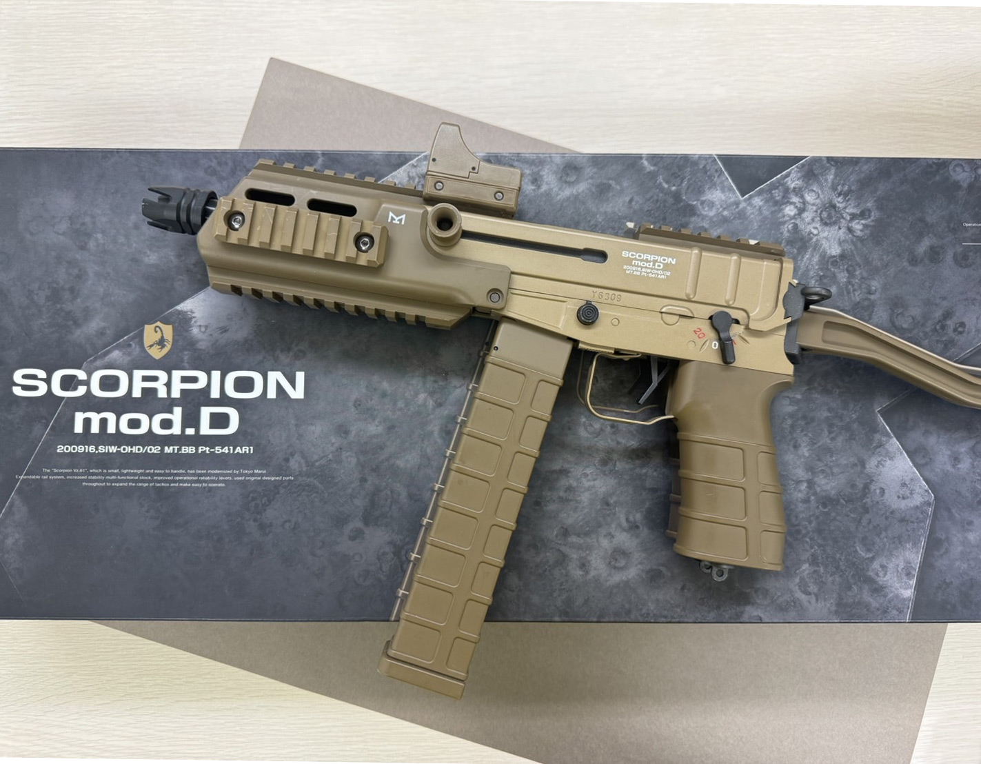 初心者最強銃、東京マルイ電動ガン「スコーピオン Mod.M/D」