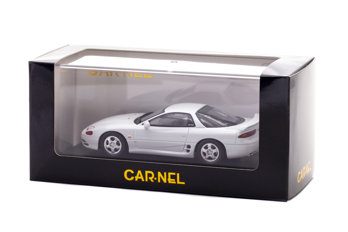 1/43 三菱 GTO Twin Turbo (Z16A) 1993 Galaxy White 株式会社 ヒコセブン