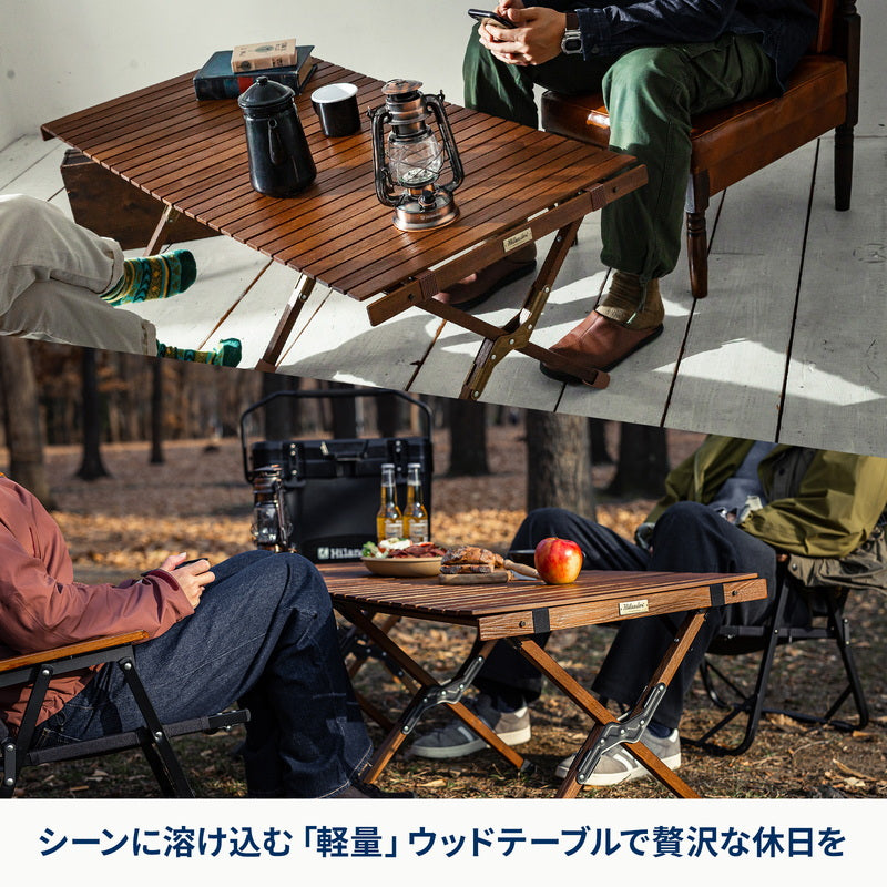 グラインドロッヂ 生刷り ウッドロールトップテーブル 送料