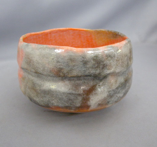 8388] 小川裕起夫 茶碗 三代 小川長楽 赤楽 - 広田屋 ブランド質屋通販