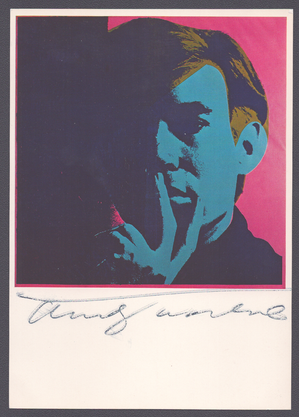 Andy Warhol - Post Card Signed | HistoryForSale Item 168508