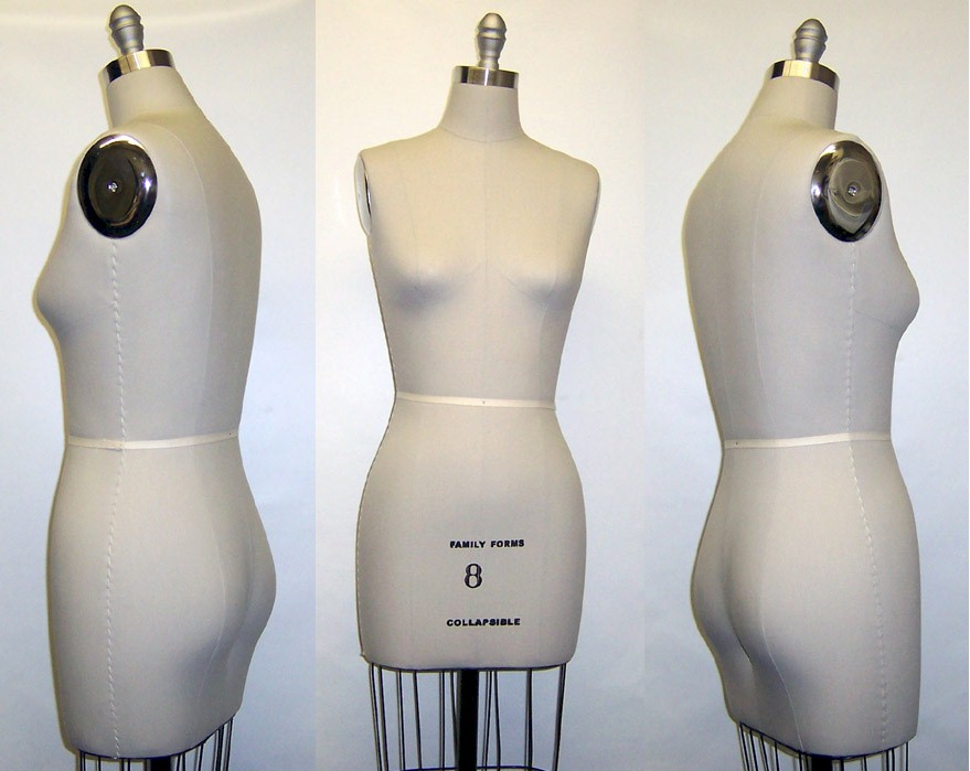 Professional Dress Form Female Mannequin Size 8 - NEW | eBay