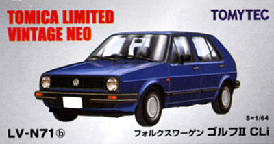 トミカリミテッド ヴィンテージ ネオ フォルクスワーゲン ゴルフ 2 CLi