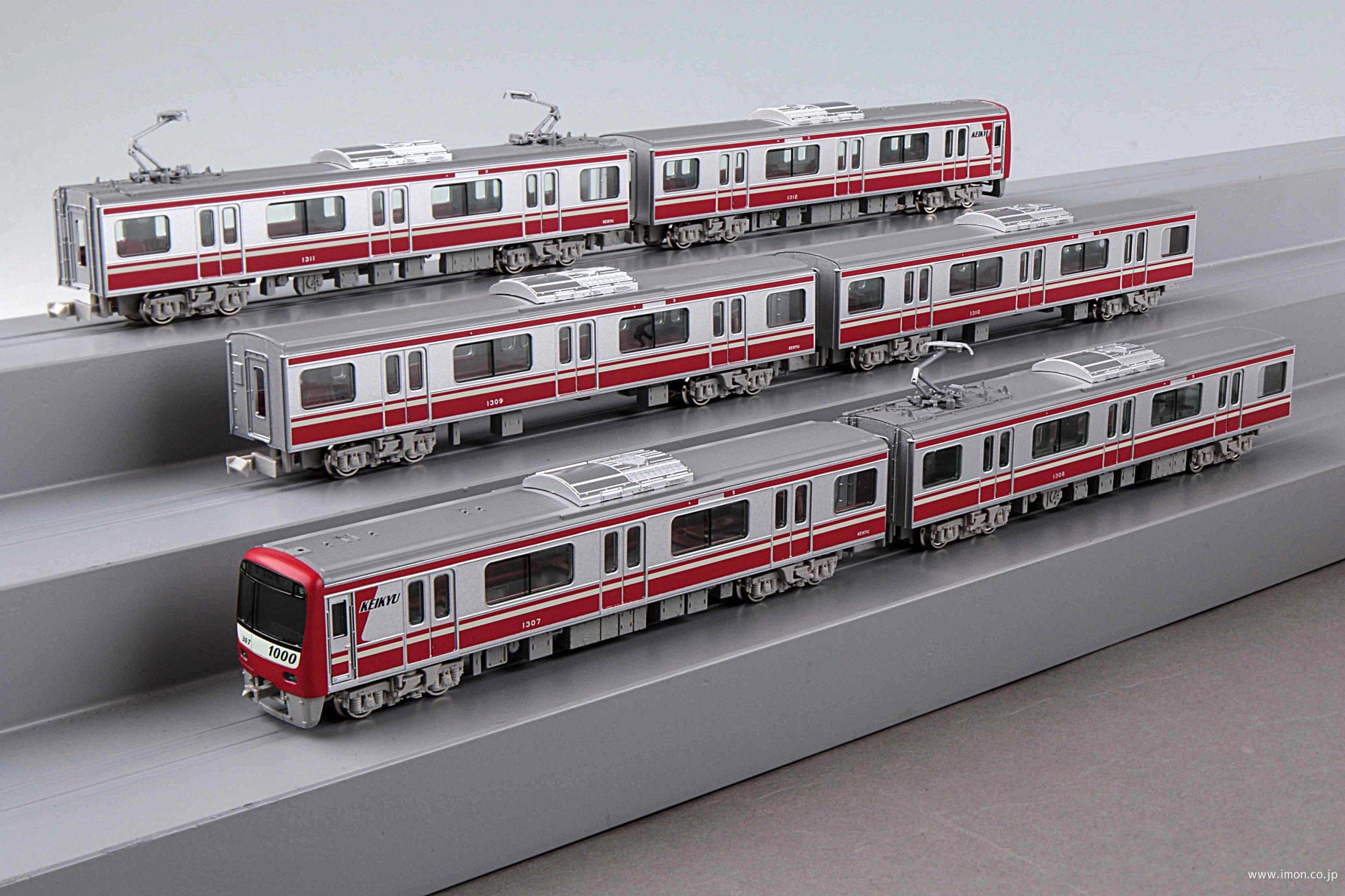 GREENMAX 京急新1000形 6両セット (ステンレス車・1307編成) GREENMAX