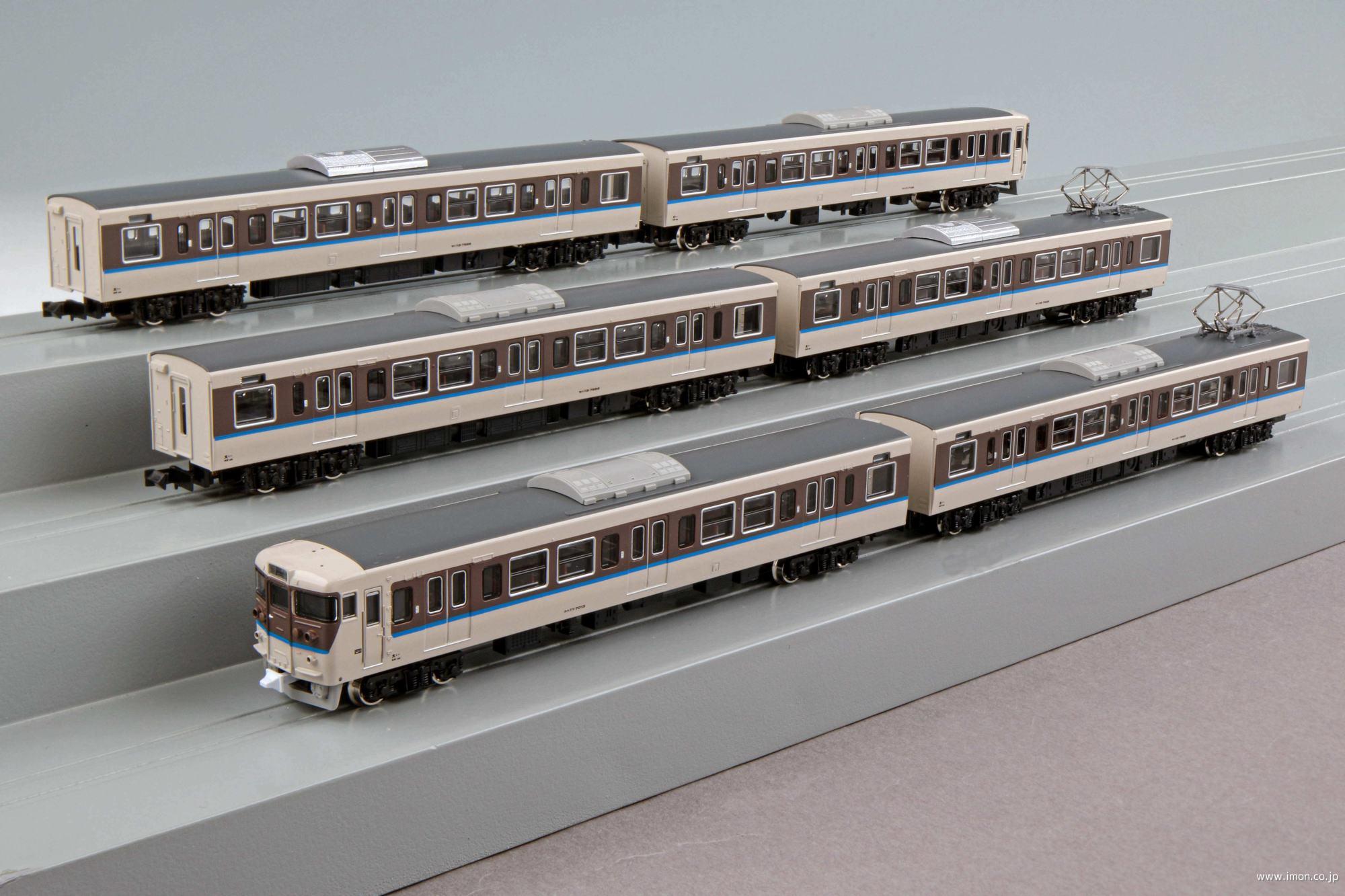 113系7000番台40N体質改善車・更新色・ミハS－5F 6両